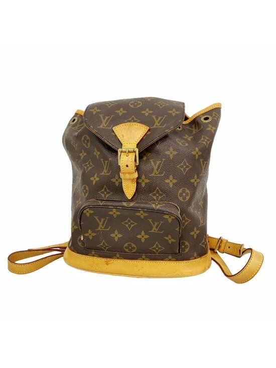 Louis Vuitton Backpack Monogram Montsouris MM Brown main image 7